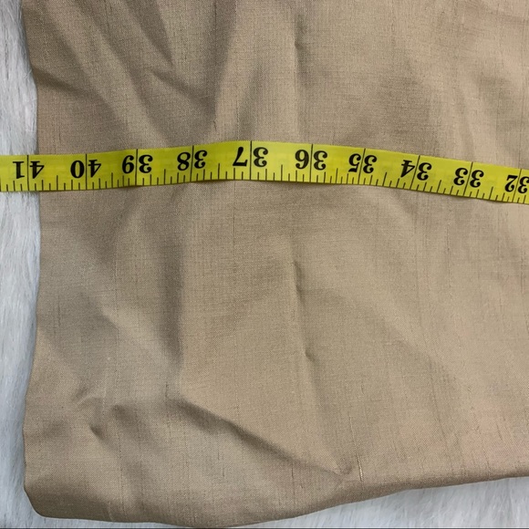 1950s Alexander Lipton Vintage Dress Sleeveless Belt Ivory Cream - Picture 5 of 14